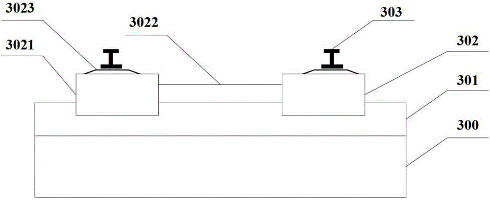 A kind of track subgrade structure and construction method thereof