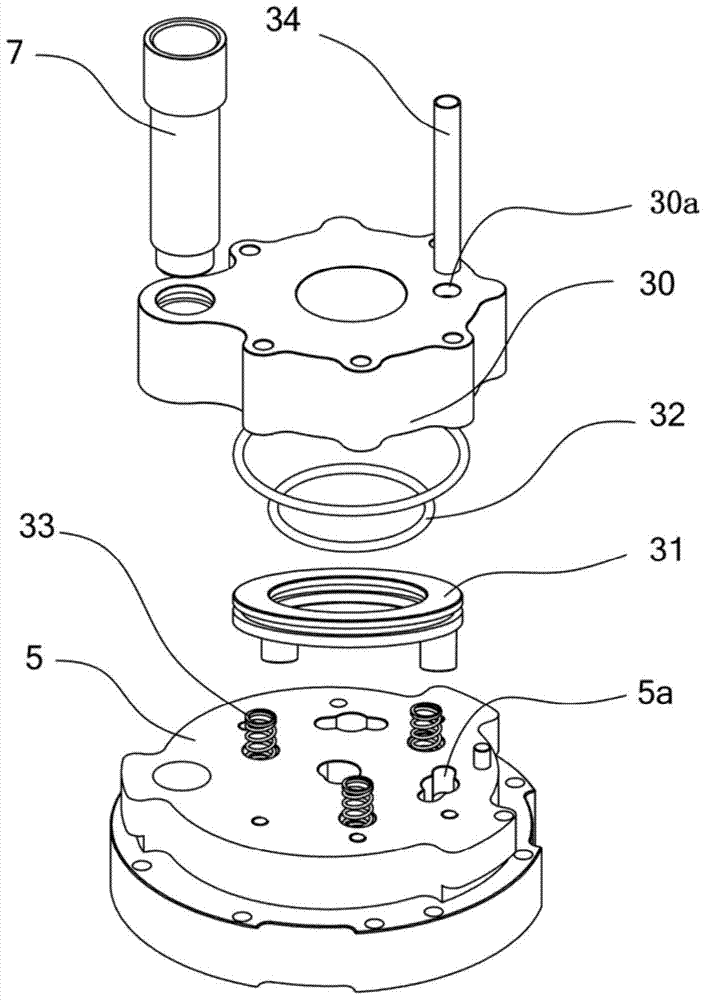 Variable capacity mechanism of scroll compressor and scroll compressor