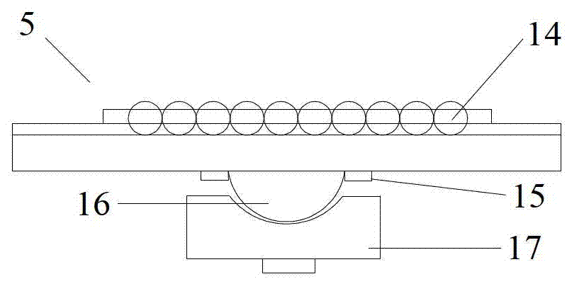 Loading device applicable to space specially-shaped column node test