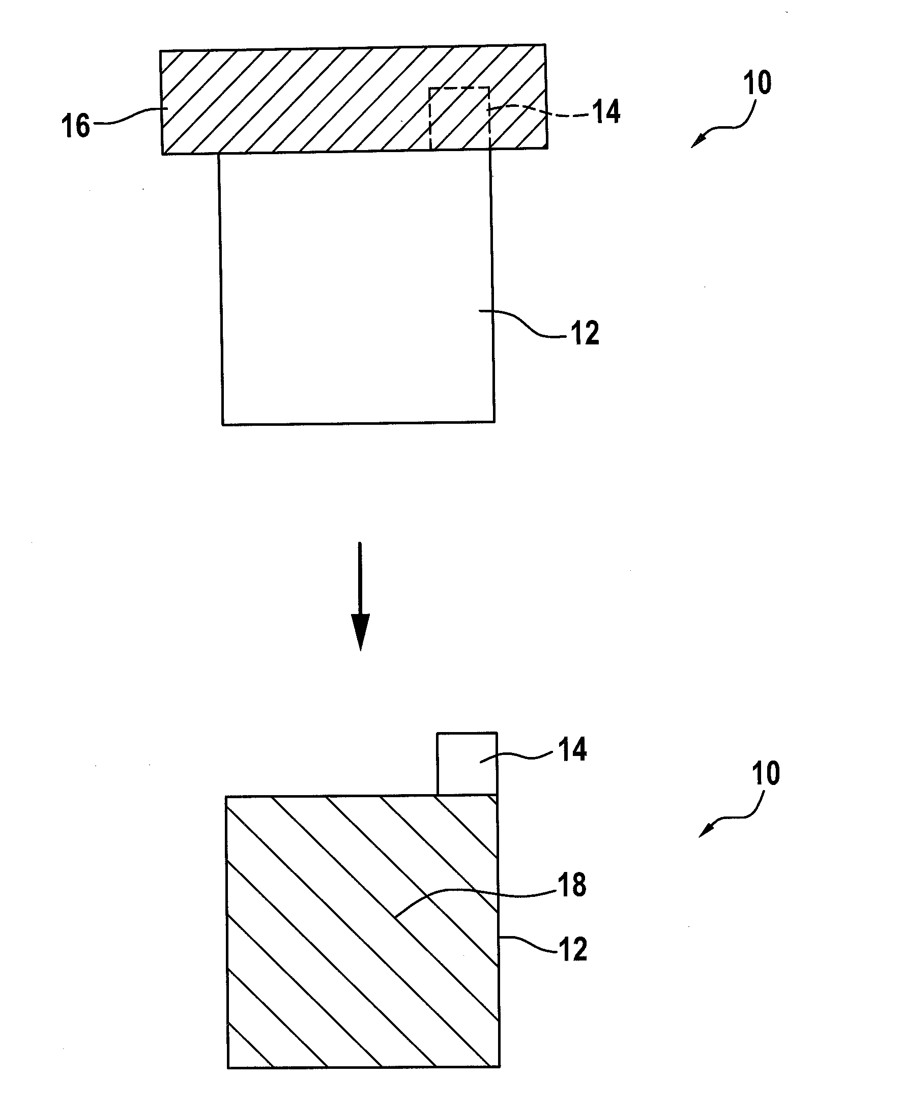 Electrode and method for manufacturing an electrode