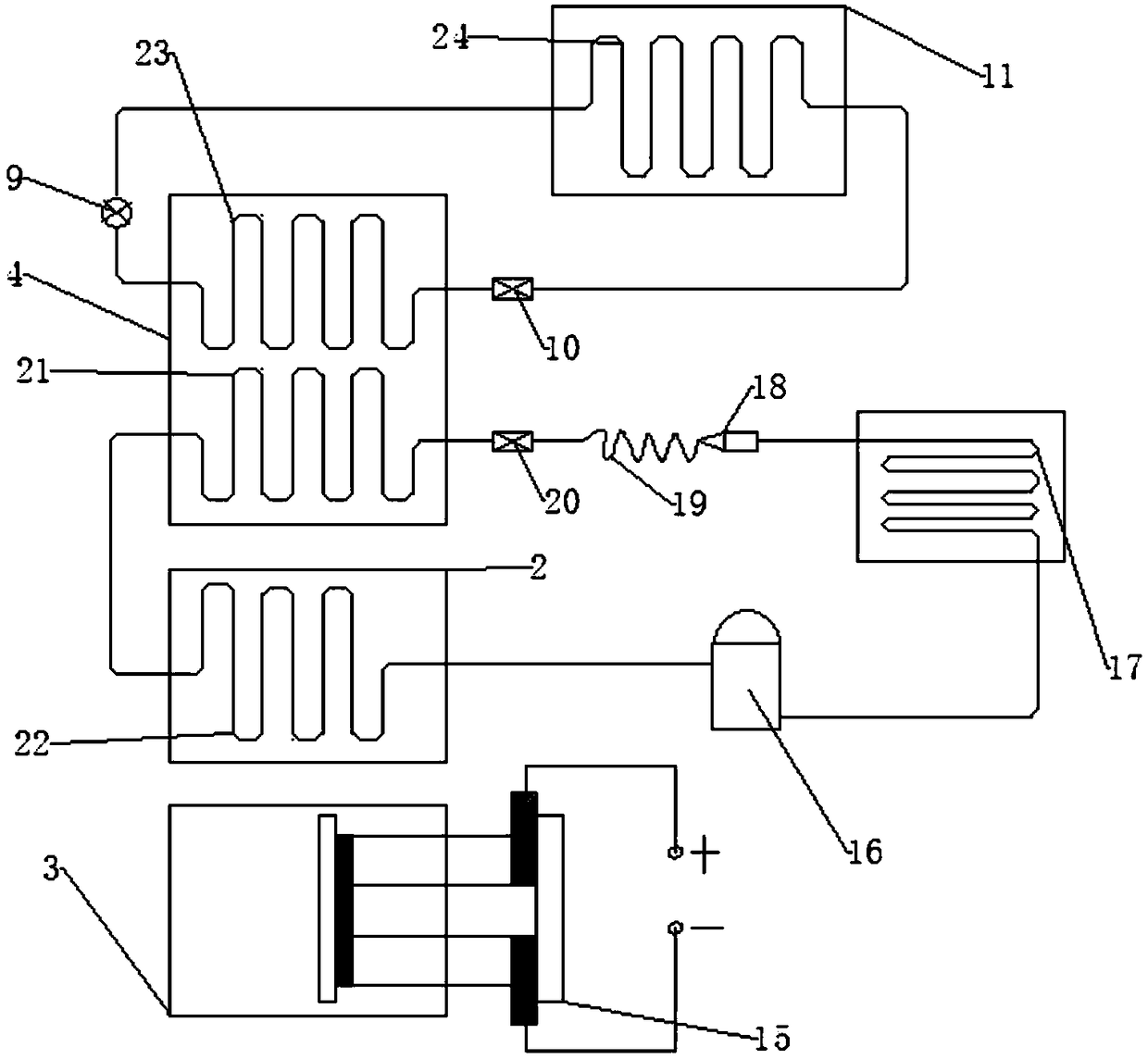 A mobile integrated refrigerator and air conditioner