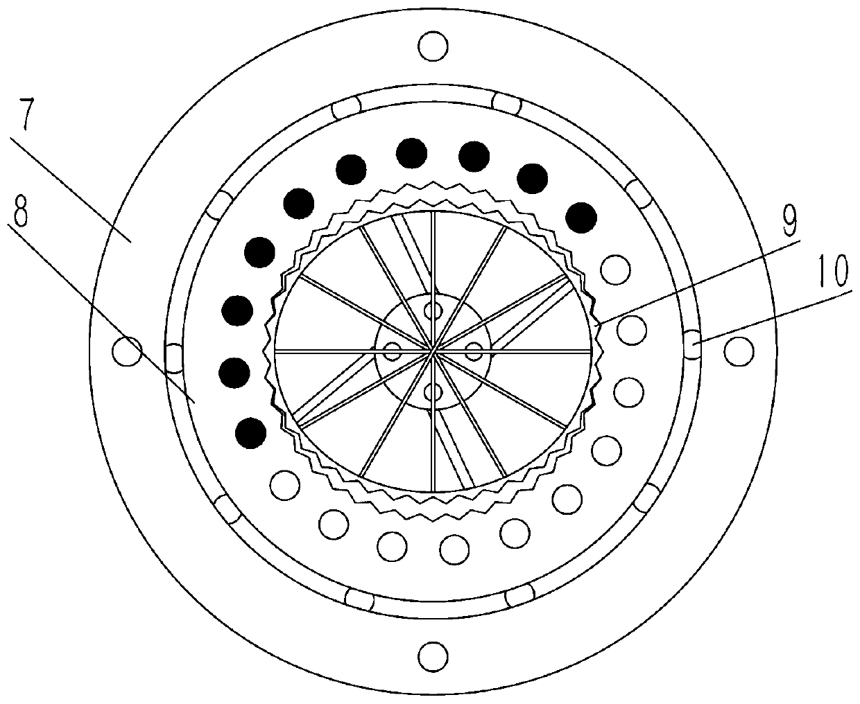 An online dynamic balance adjustment device driven by a shape memory alloy