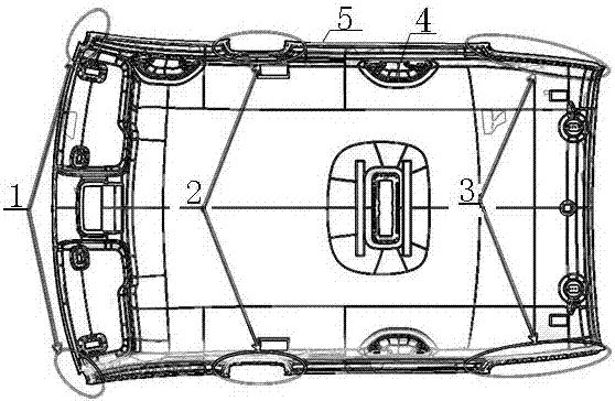 Production process for preventing pre-deformation of ceiling product