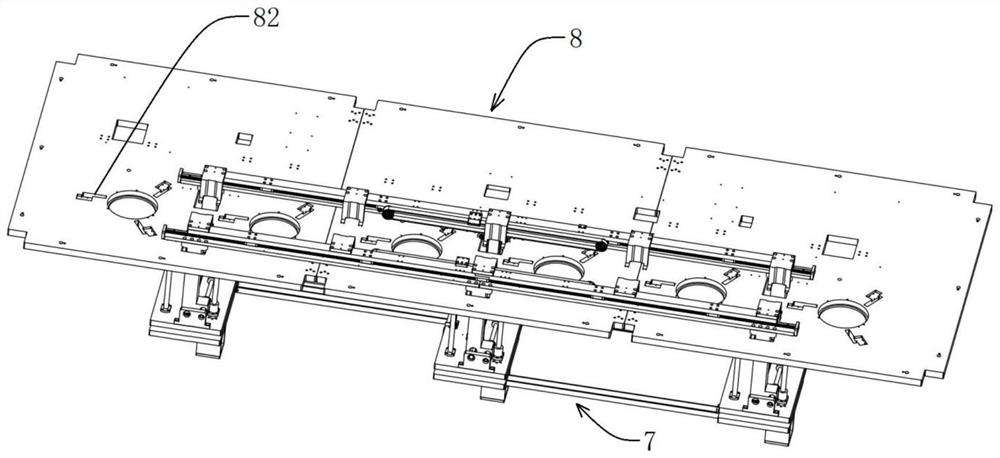 Multi-station loading mechanism and motor bearing assembly equipment