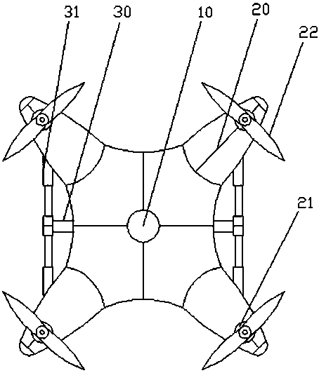 A flying robot that monitors and reconnaissance satellite calls