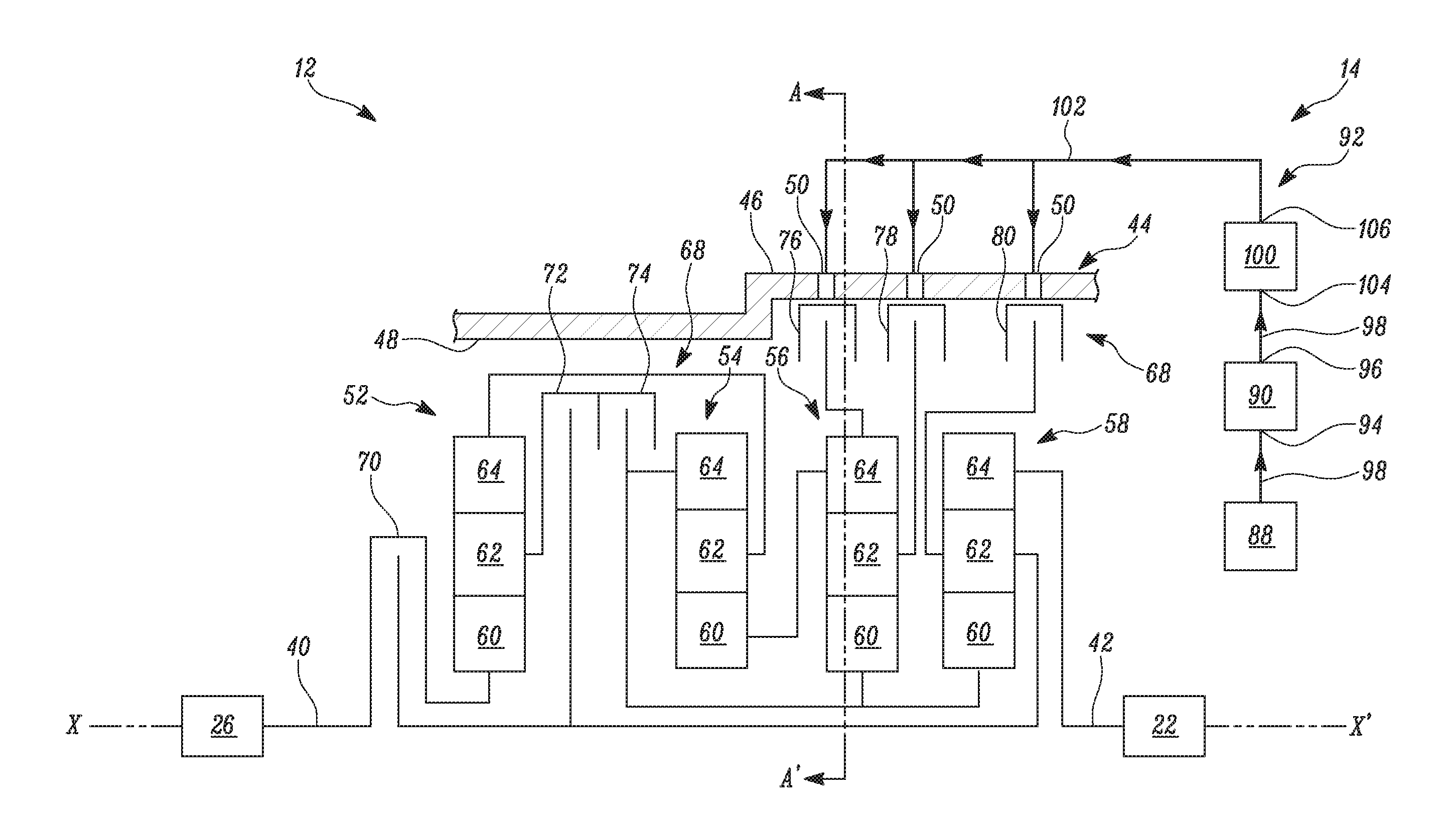 Transmission system for machine