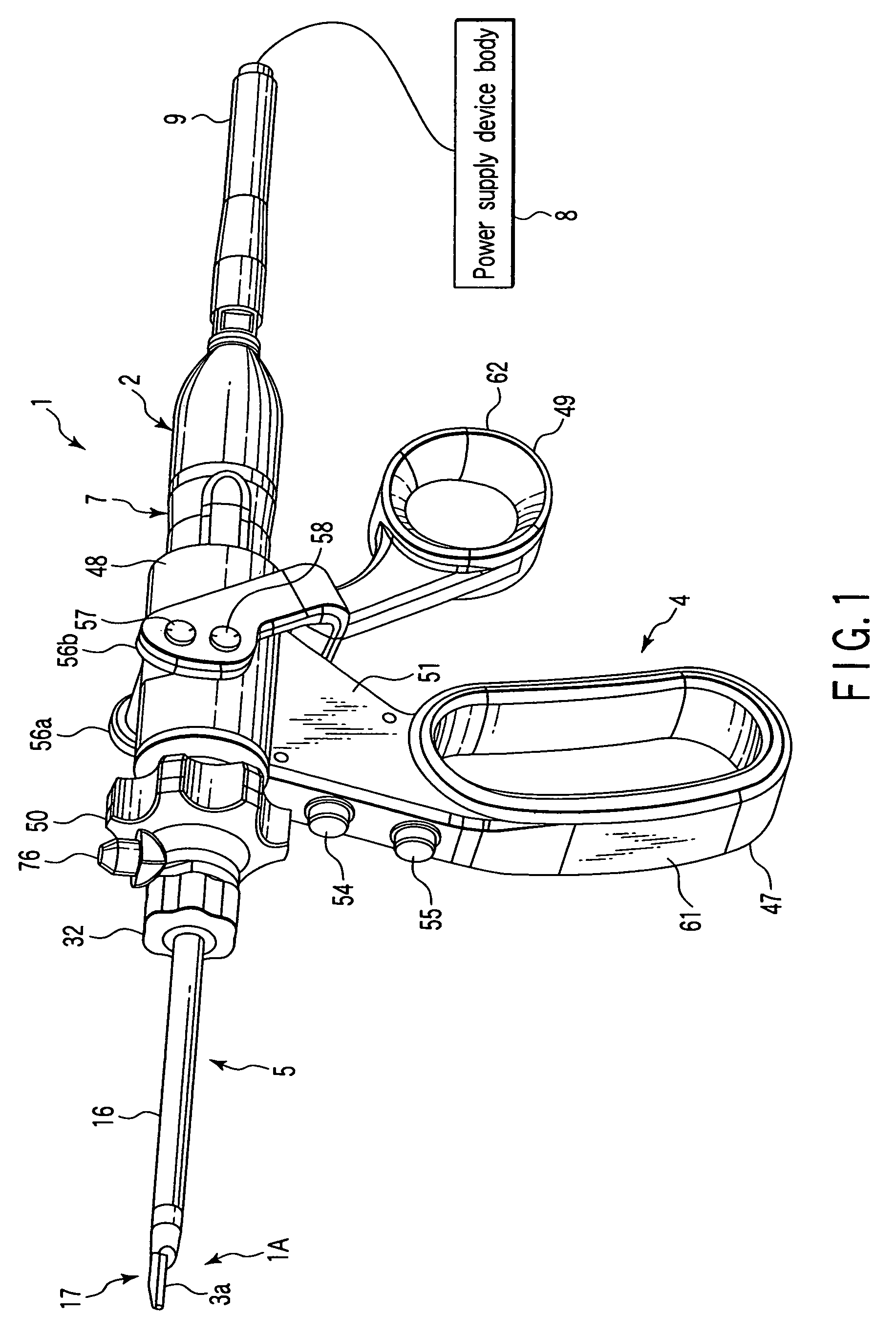 Surgical operating apparatus