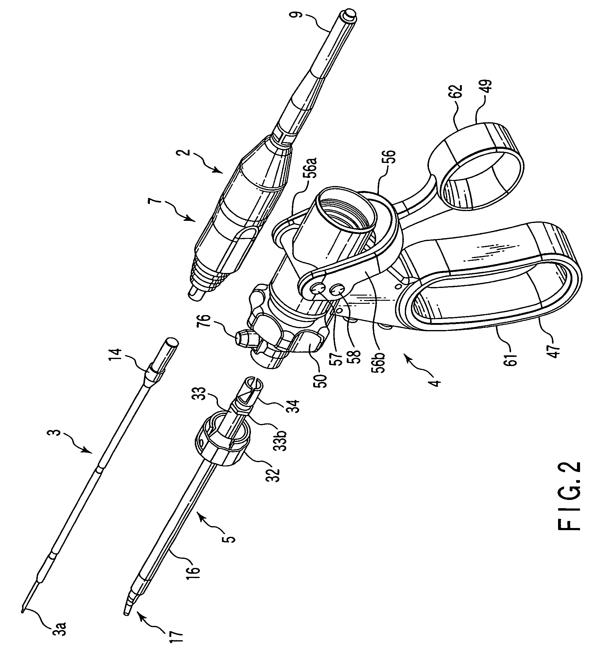 Surgical operating apparatus