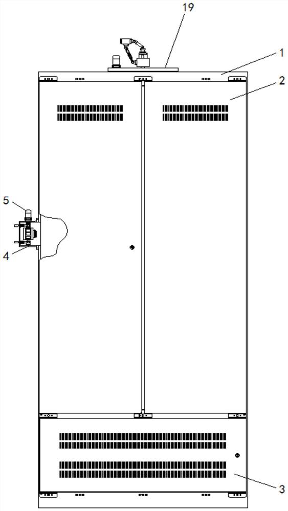 Intelligent power distribution cabinet with remote monitoring function and monitoring method