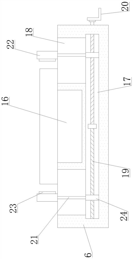 Impact resistance test device for building material detection