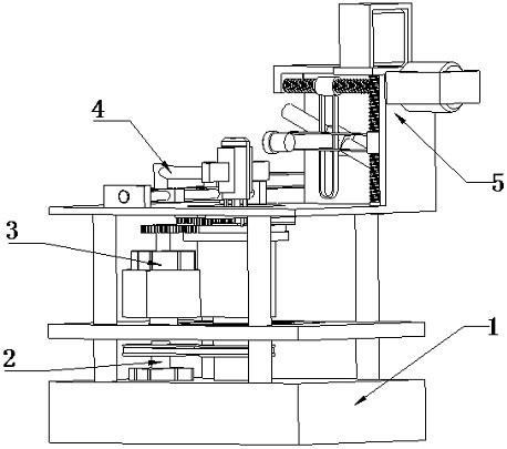 Inductor shell polishing device