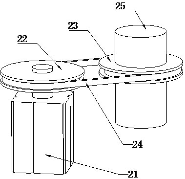 Inductor shell polishing device