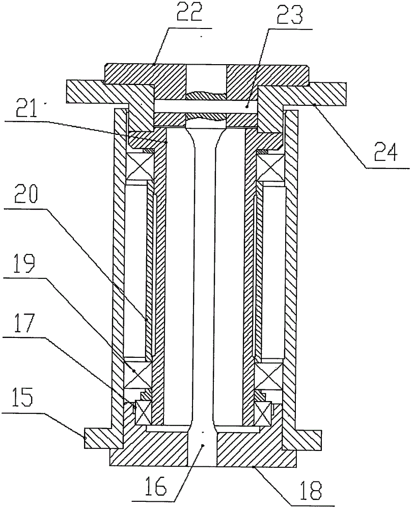Device and method for measuring rotational inertia of satellite