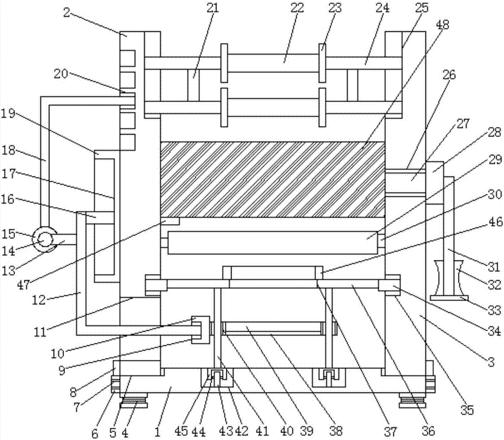 Cup sealing machine with height of storage plate capable of being adjusted conveniently