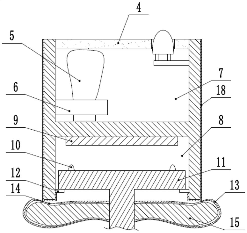 Patient call device for night use