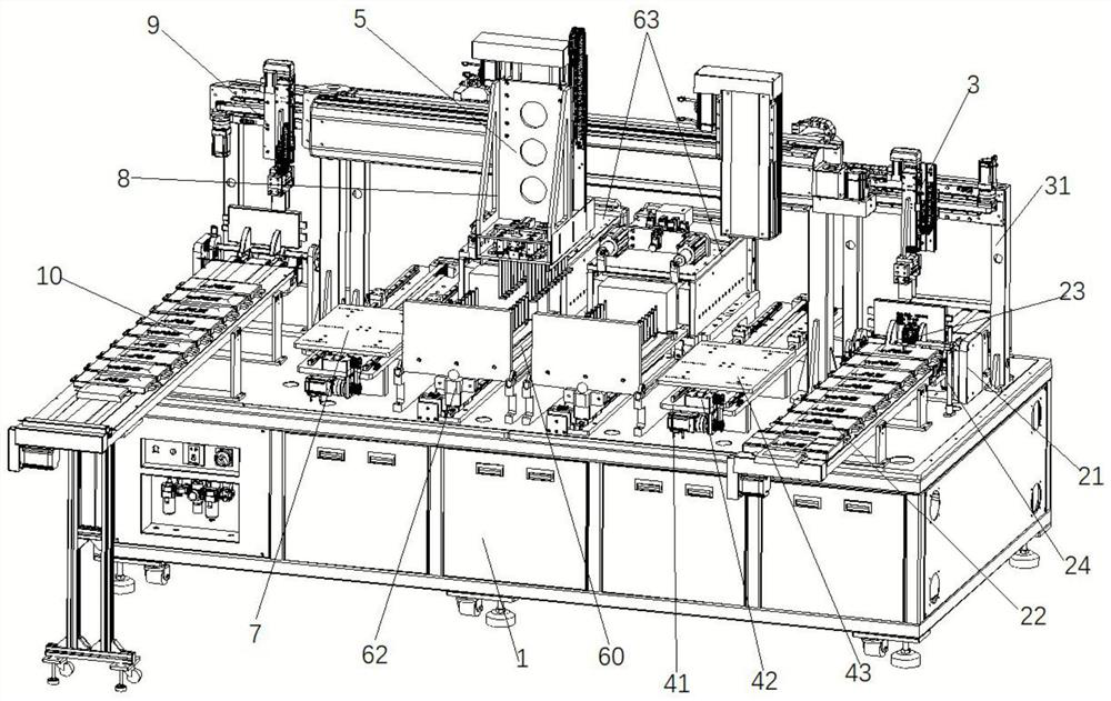 Lithium battery leakage detection equipment