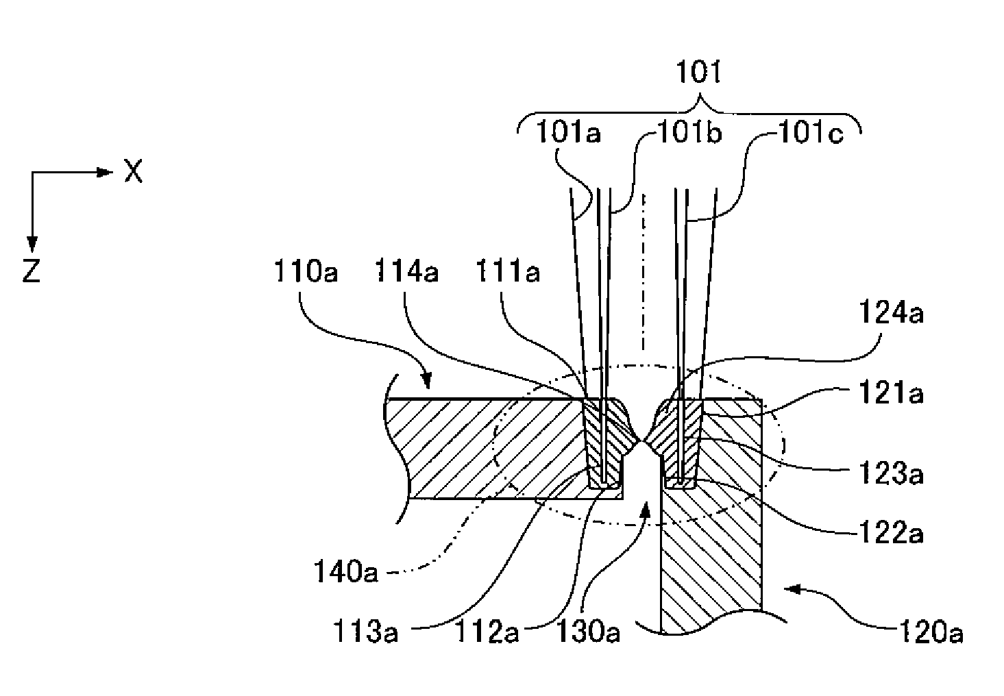 Method and apparatus for using multiple laser beams to weld members that are separated by a gap