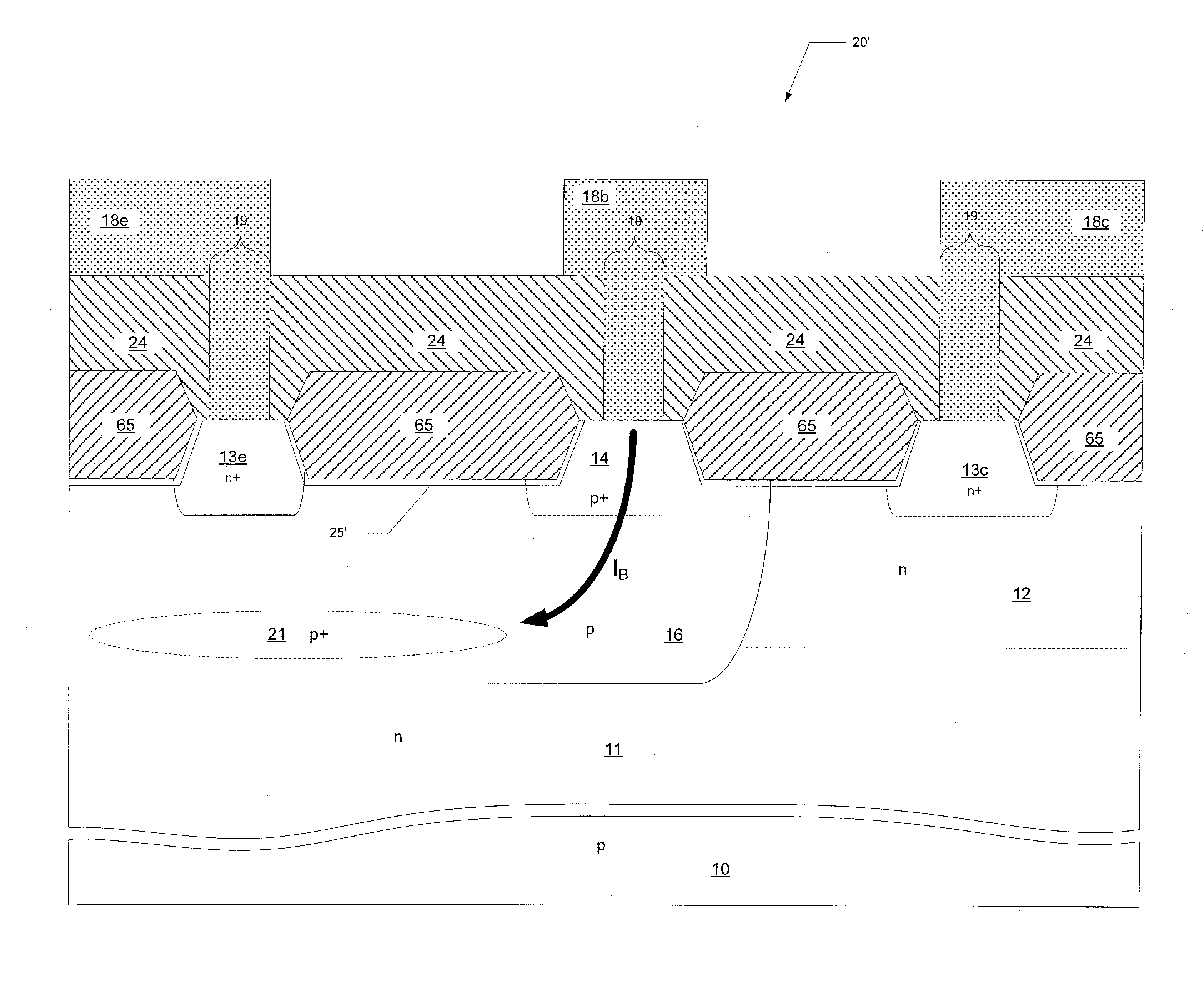 Fluorine Implant Under Isolation Dielectric Structures to Improve Bipolar Transistor Performance and Matching