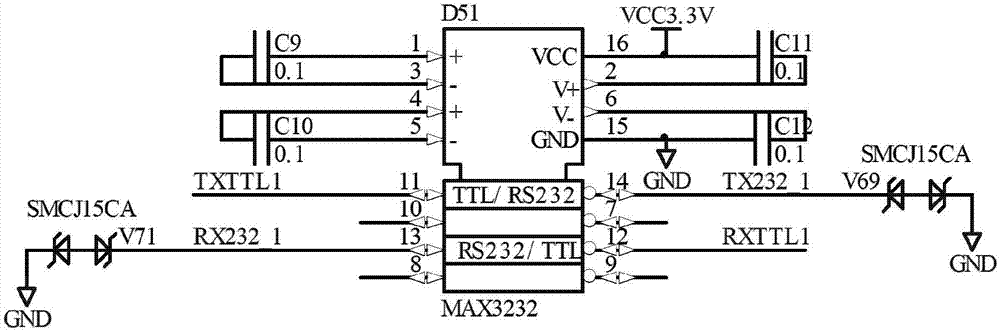 VPX bus-based general interface board of radar wave control and monitoring self-test platform