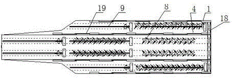 A combined high-speed aircraft carrier with a wind tunnel assisting system and its construction method