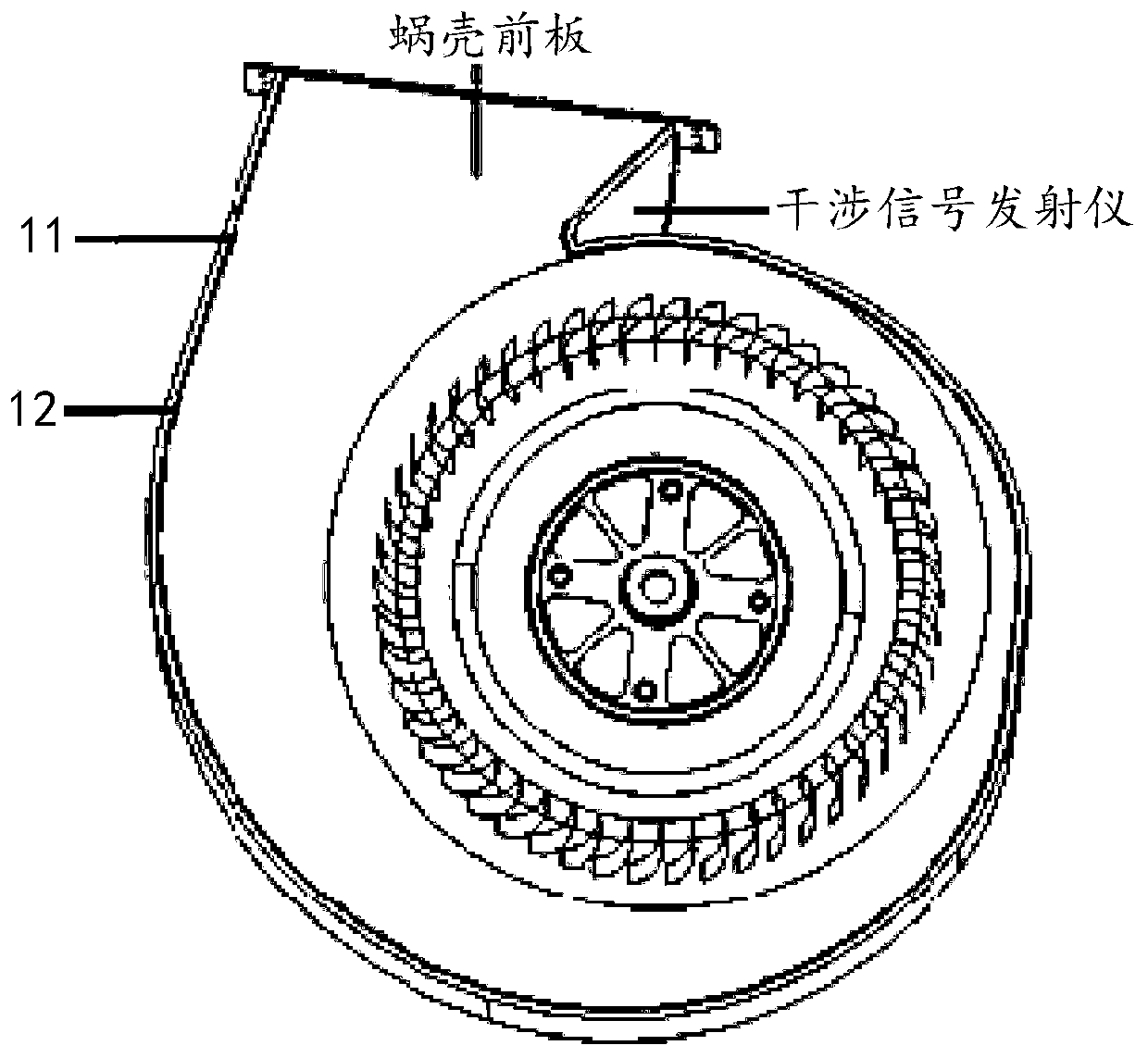 Noise reduction device, air duct system and fume exhaust system