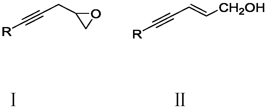 Method for synthesizing trans-2-alkene-4-alkyne-1-alcohol compound