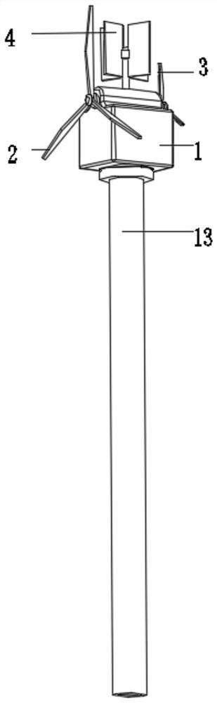 Efficient wind energy conversion generator set