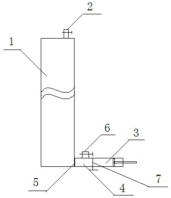 Production method of prestress concrete filled steel tube