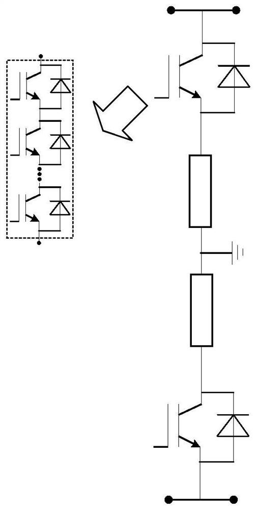 Rapid simulation method and system for modular DC side active power balancing device