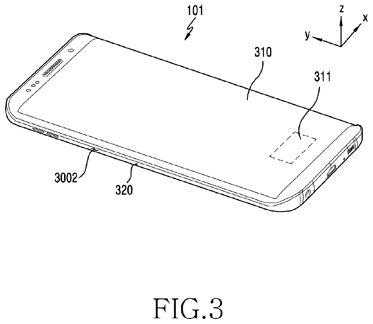 Electronic device including fingerprint recognition module provided with conductive pattern
