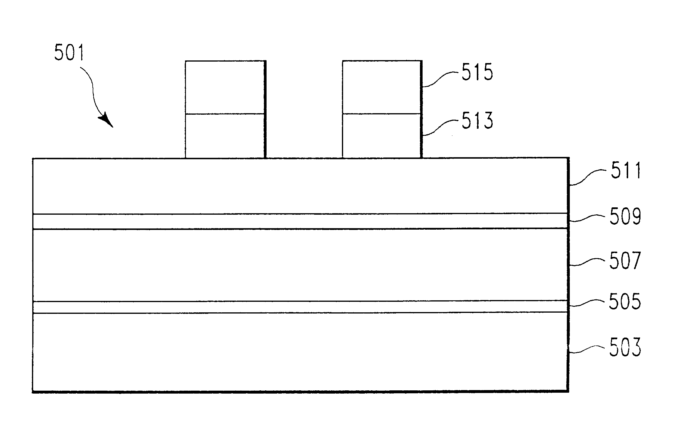 Method for in situ removal of a dielectric antireflective coating during a gate etch process