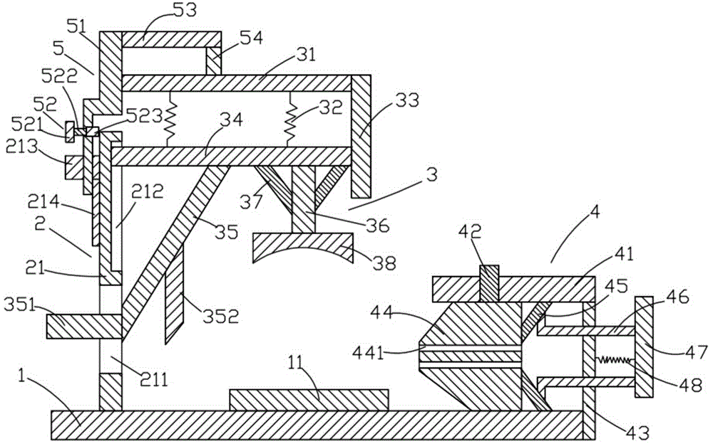 Angiocardiography pressing device