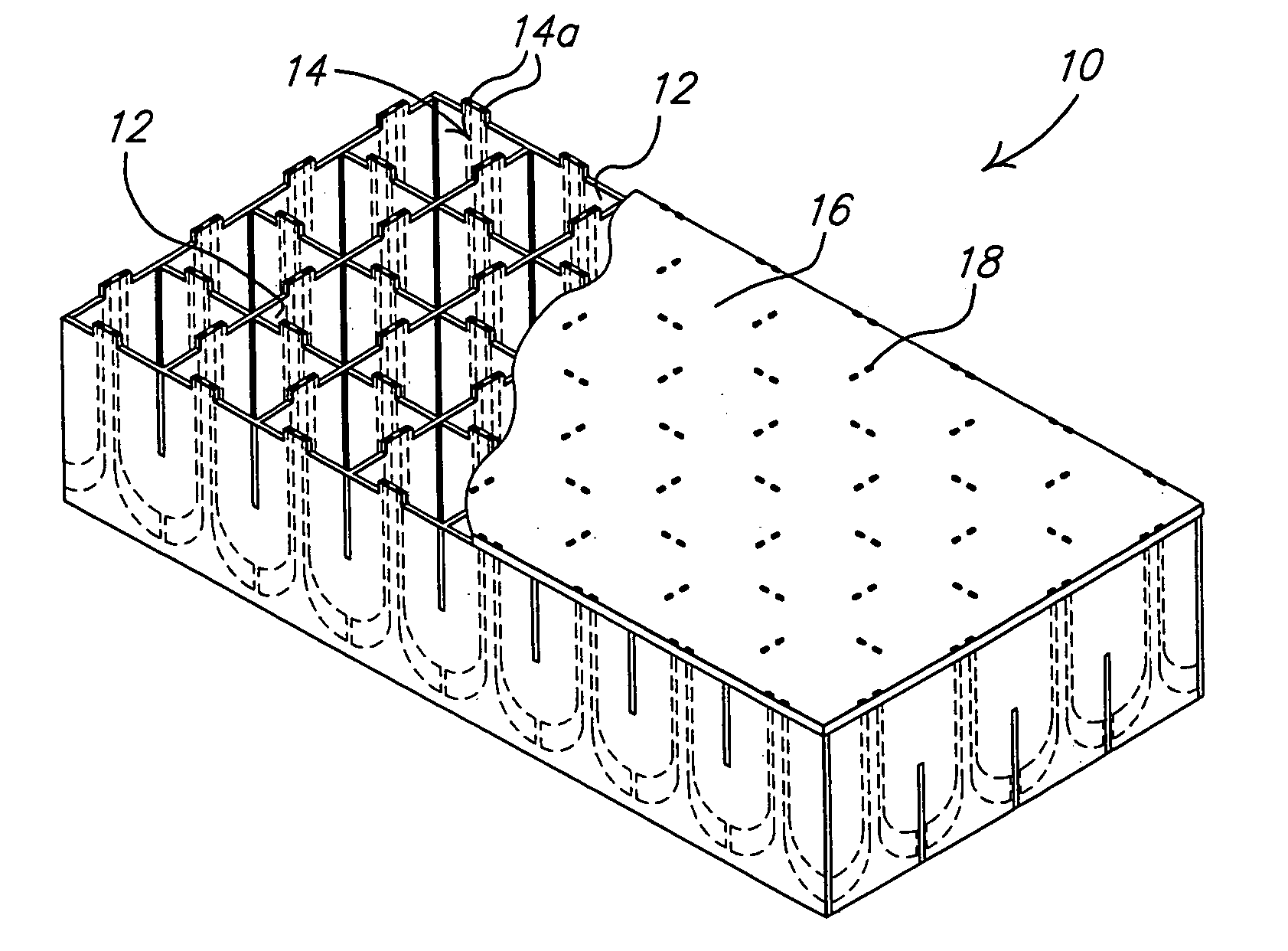 Structurally integrated antenna aperture and fabrication method