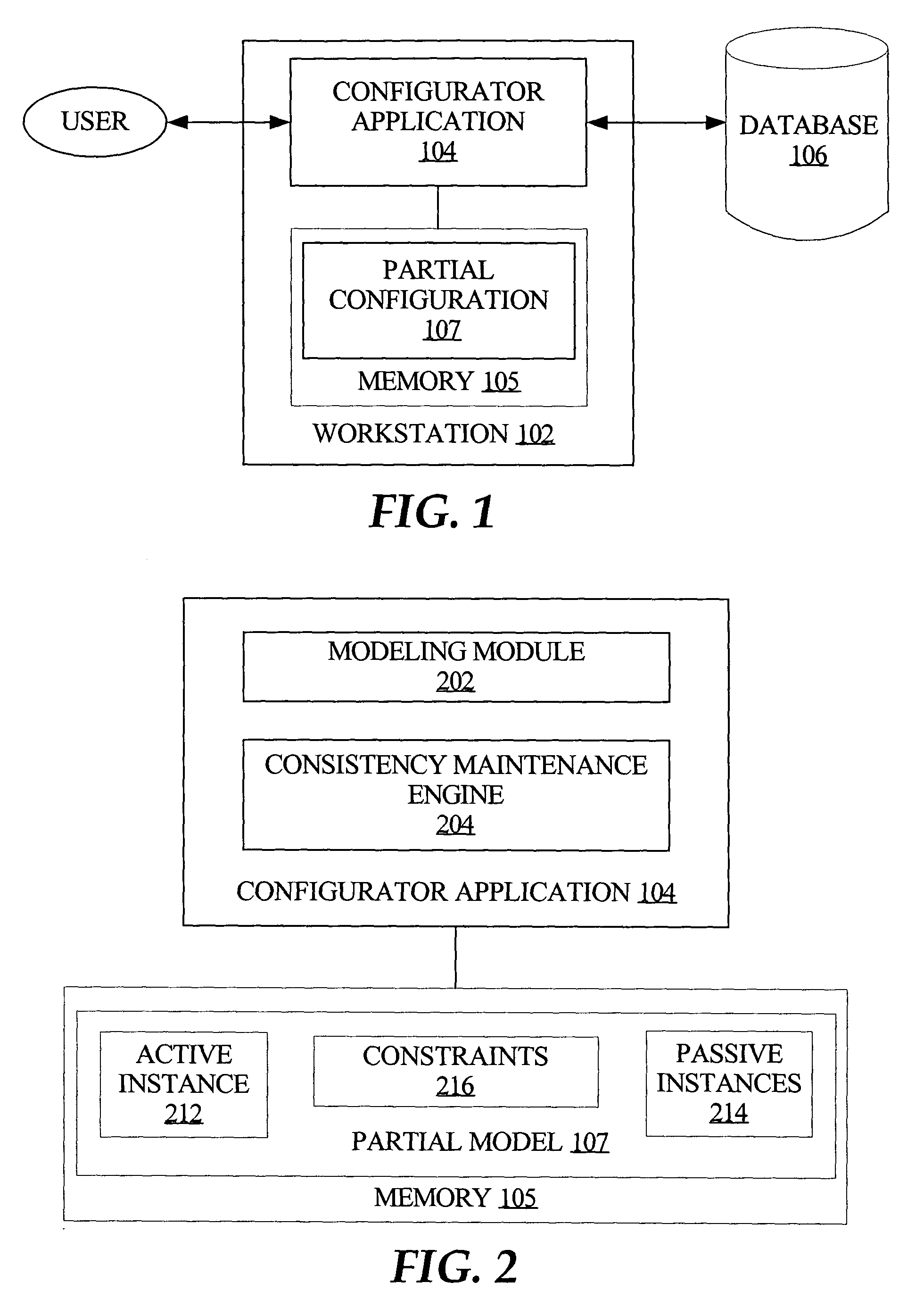 Techniques for partial loading of a configuration associated with a configuration model