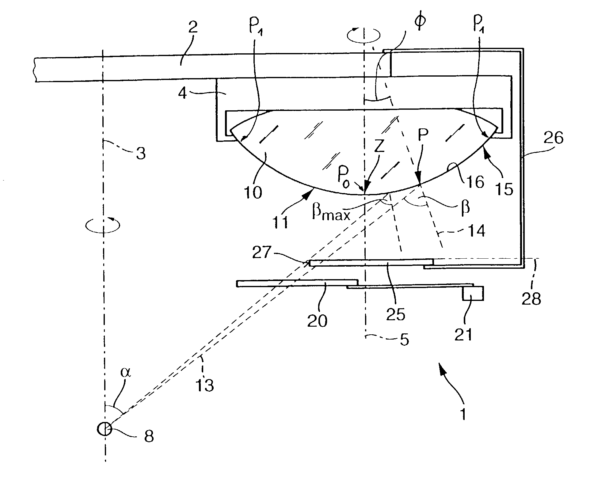 Method and coating system for coating substrates for optical components