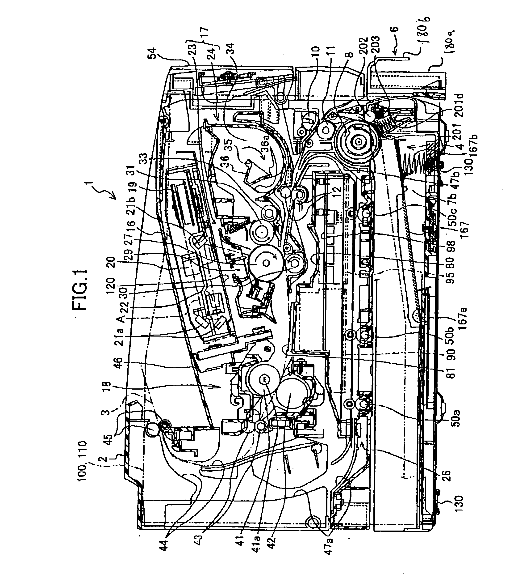Paper supply cassette for an image forming device