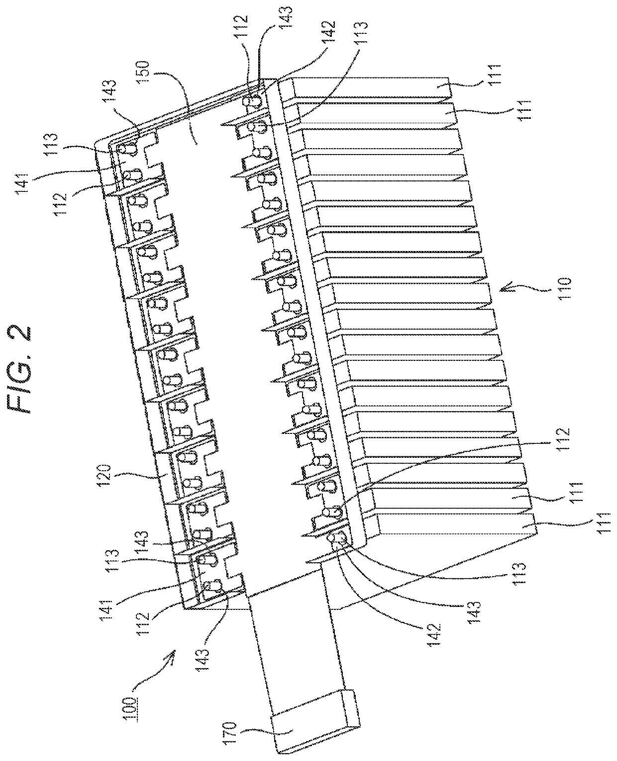 Support member and battery module