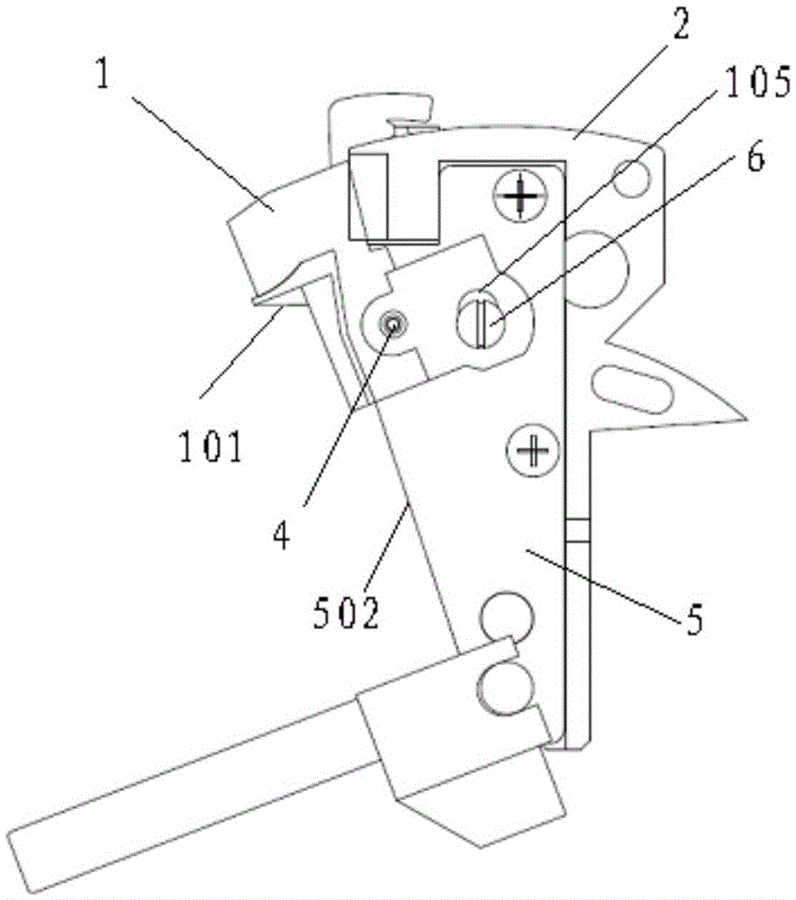 A contact system with automatic arc blowing function