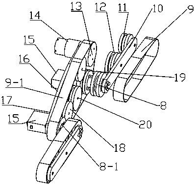 Electrostatic adsorption welding spot ultrasonic automatic detection device and method