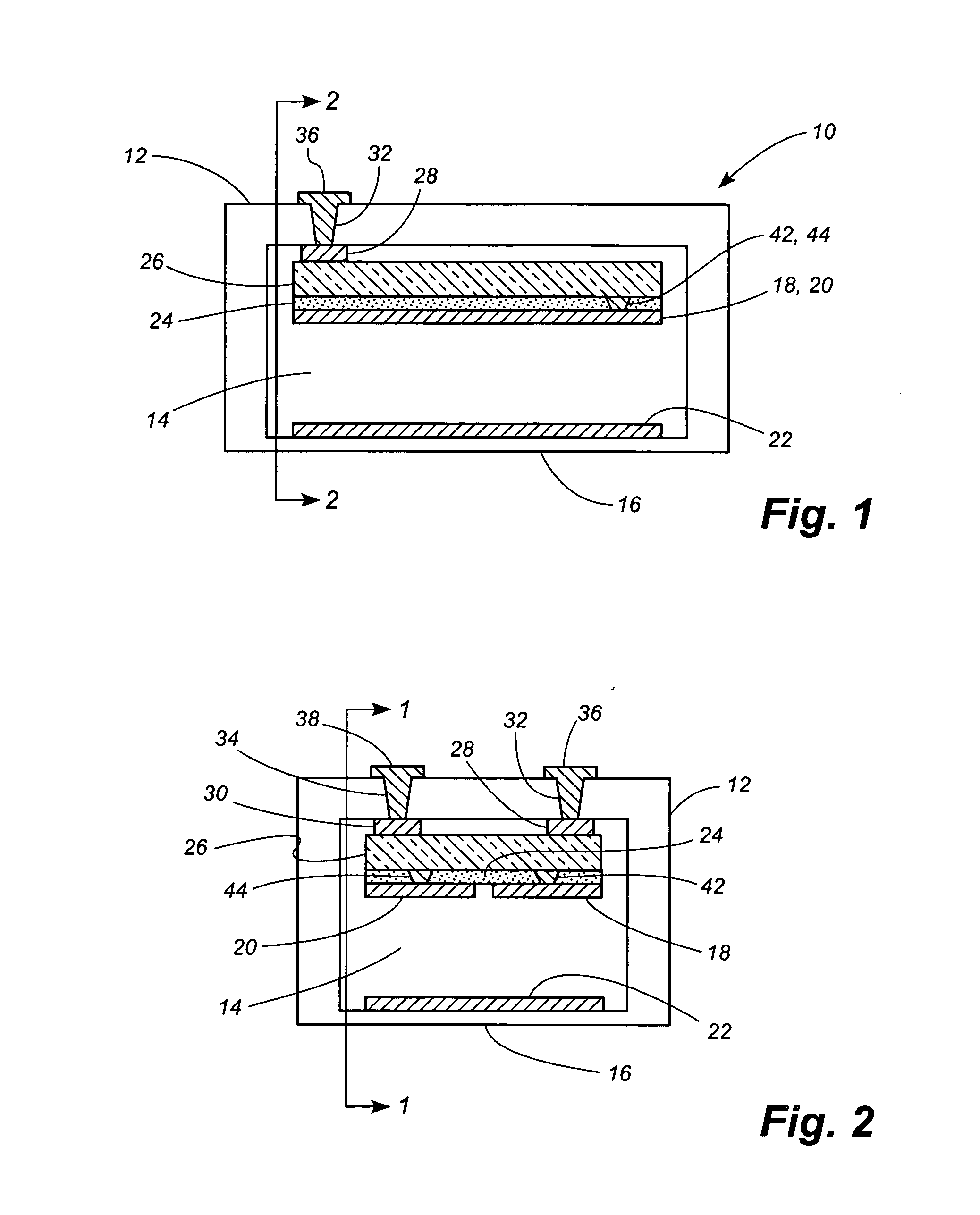 Capacitor electrode formed on surface of integrated circuit chip