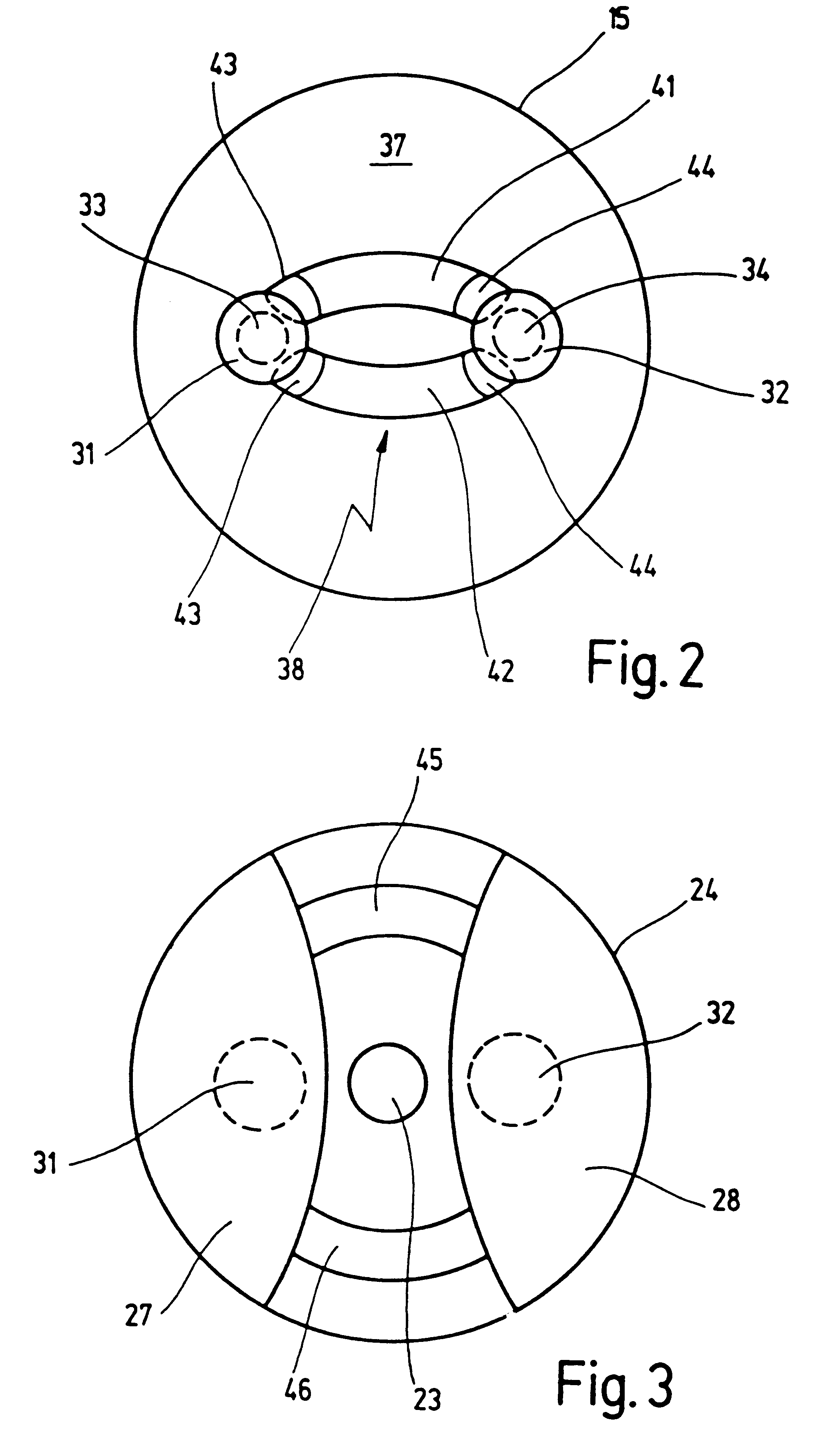 Temperature-dependent switch having a current transfer member