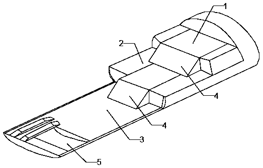 Three-bench four-step staggered construction method for large section soft formation tunnel