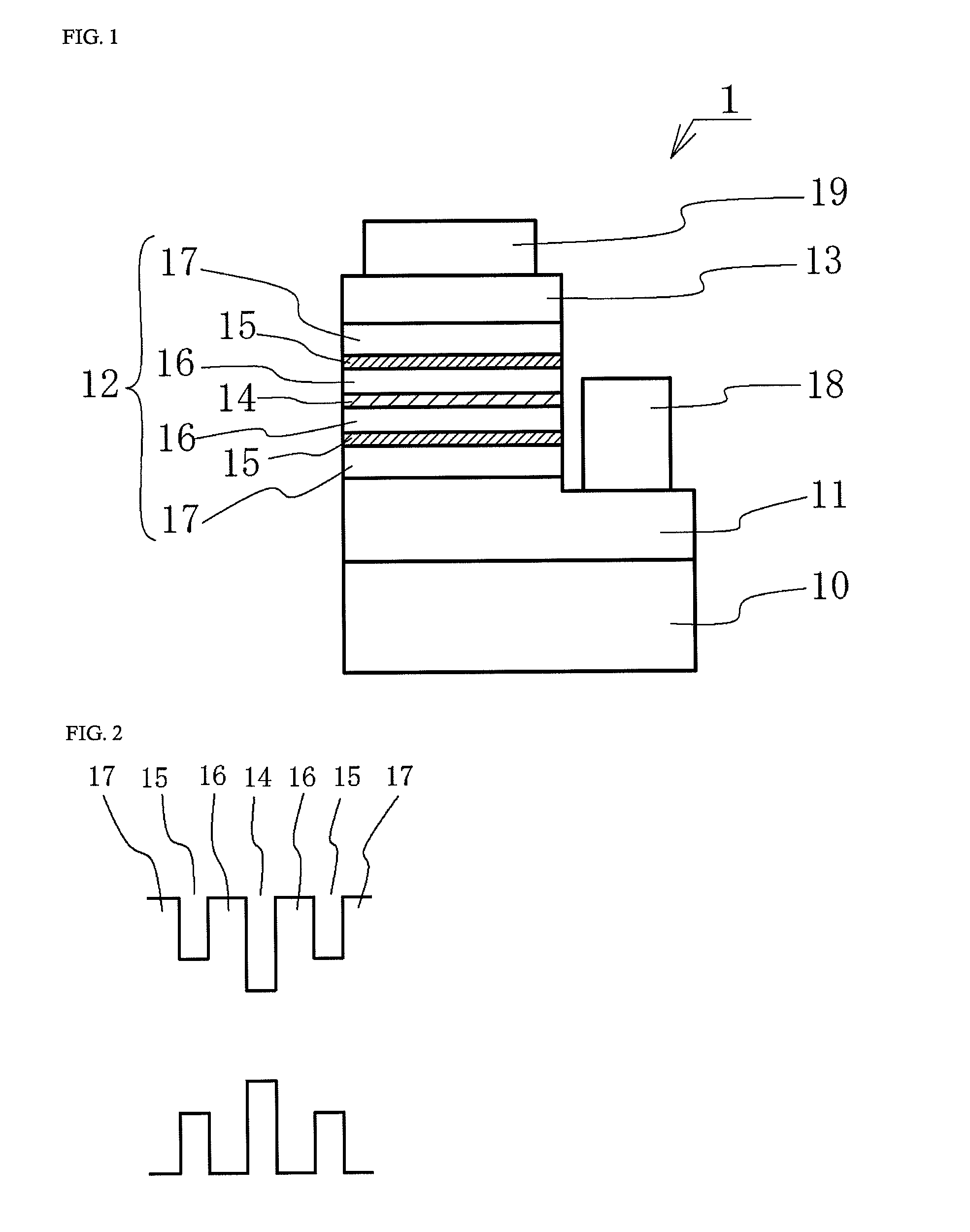 Nitride semiconductor light emitting element