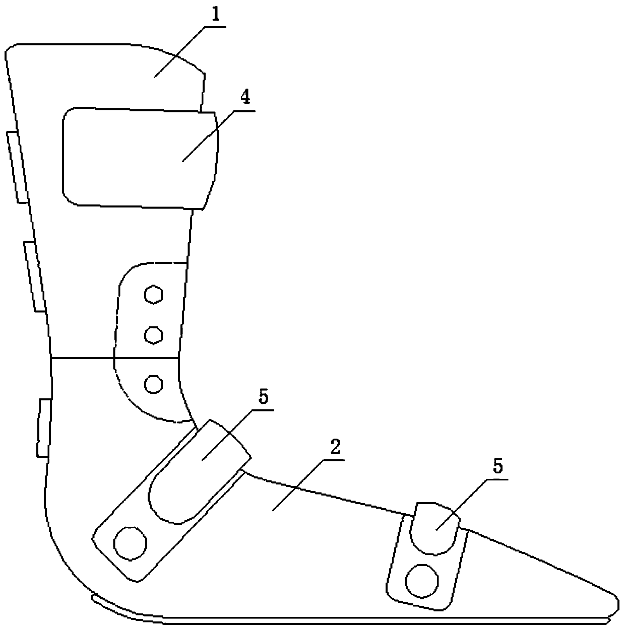 Orthopedic ankle rehabilitation device