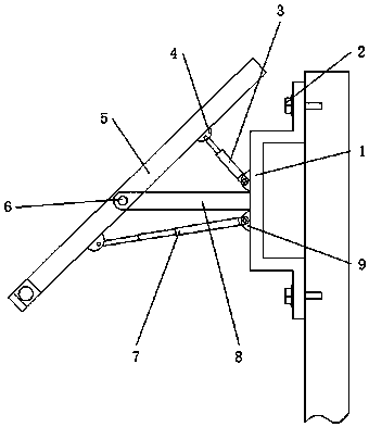 Solar panel support for highway acoustic celotex board