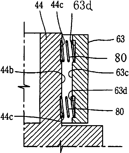 Vortex type compressor