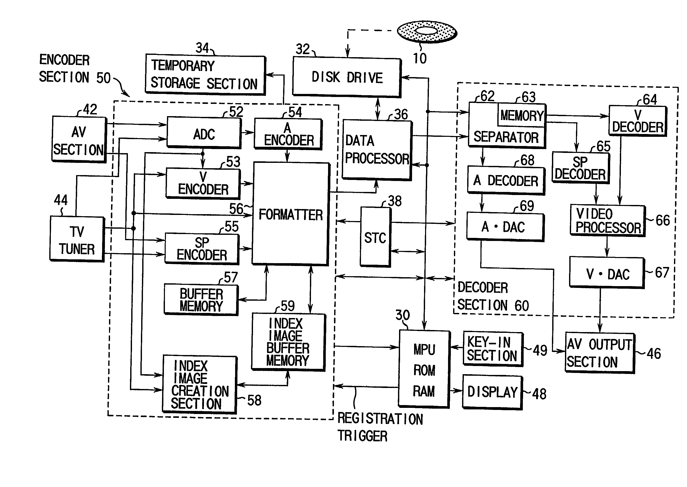 Recording medium, playback apparatus and recording/playback apparatus thereof