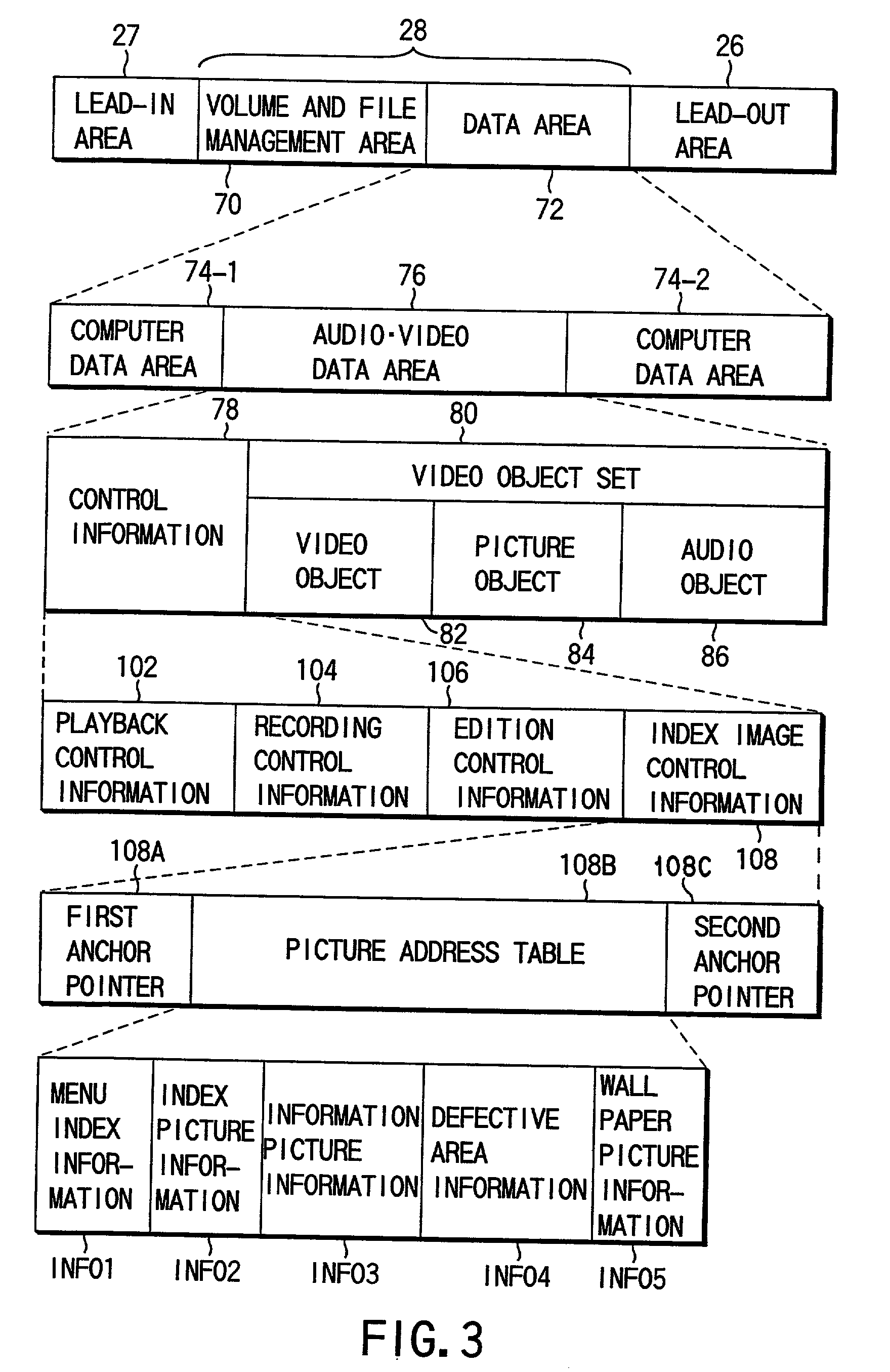 Recording medium, playback apparatus and recording/playback apparatus thereof