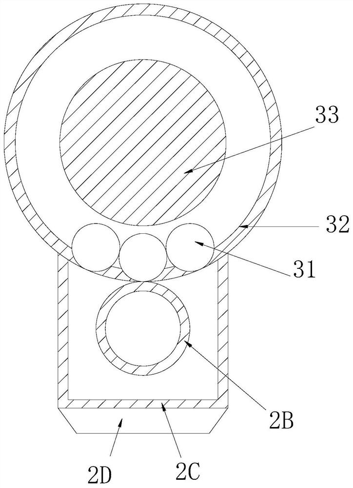 Hanging machine for wide bridge construction