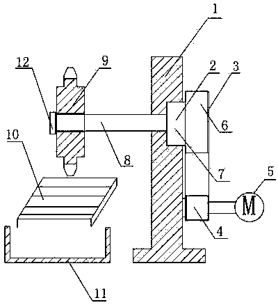 Glue cutting device for cutting glue materials by using gear rotation